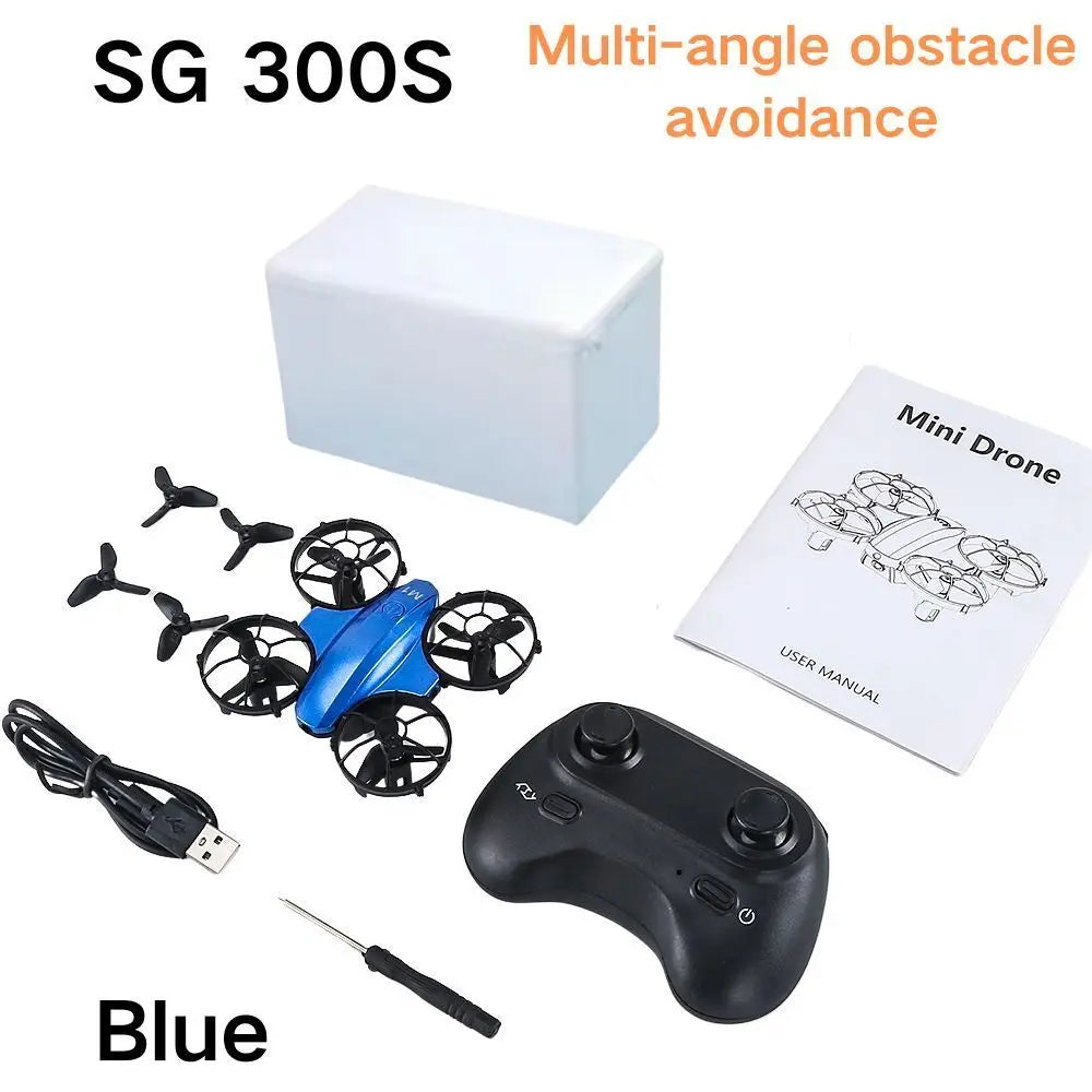 LED 360 ° obstacle avoidance tumbling drone SG300S high lift headless mode remote control aircraft one key take-off drone