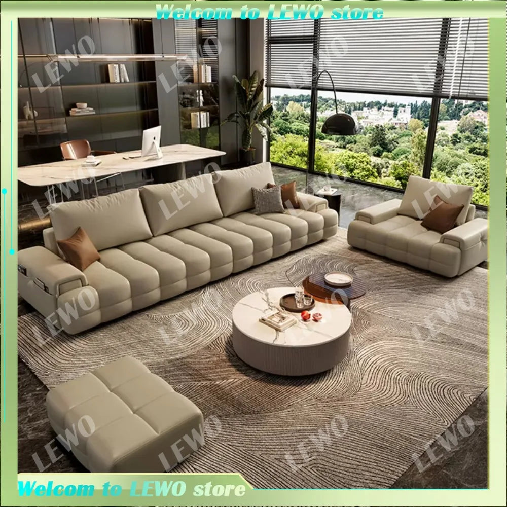 Cinema Loveseat Relaxing Sofa Full Wooden Designer Individual Small Sofa Luxury Office Lazy Large Hoekbank Relaxing Sofa