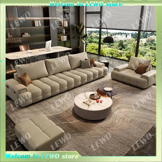 Cinema Loveseat Relaxing Sofa Full Wooden Designer Individual Small Sofa Luxury Office Lazy Large Hoekbank Relaxing Sofa