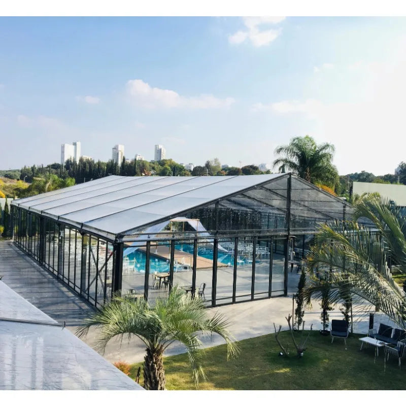 Outdoor Large Wedding Tent with Aluminium Frame PVC Canopy for Party Events Trade Shows Hotel Use
