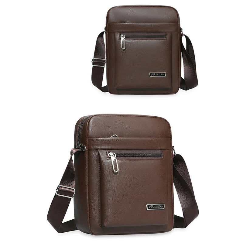 Men's Crossbody Bag Vintage Fashion Casual Business Large Capacity Handbag Practical And Durable Male's Shoulder Bags