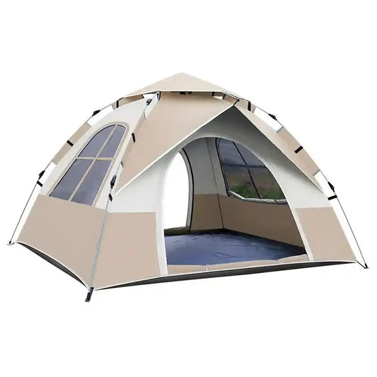 Ultralight Carbon Fiber Tent with Breathable Mesh Panels