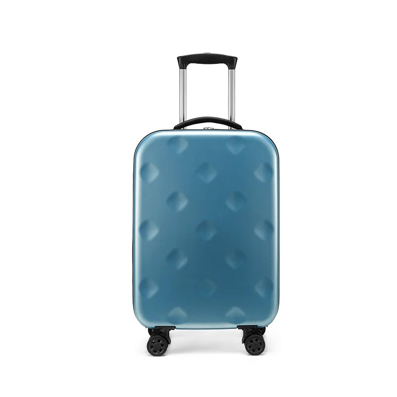 20/24/28Foldable Upright Luggage-Inch Universal Wheel Suitcase Portable Storage Luggage Password Boarding Bag