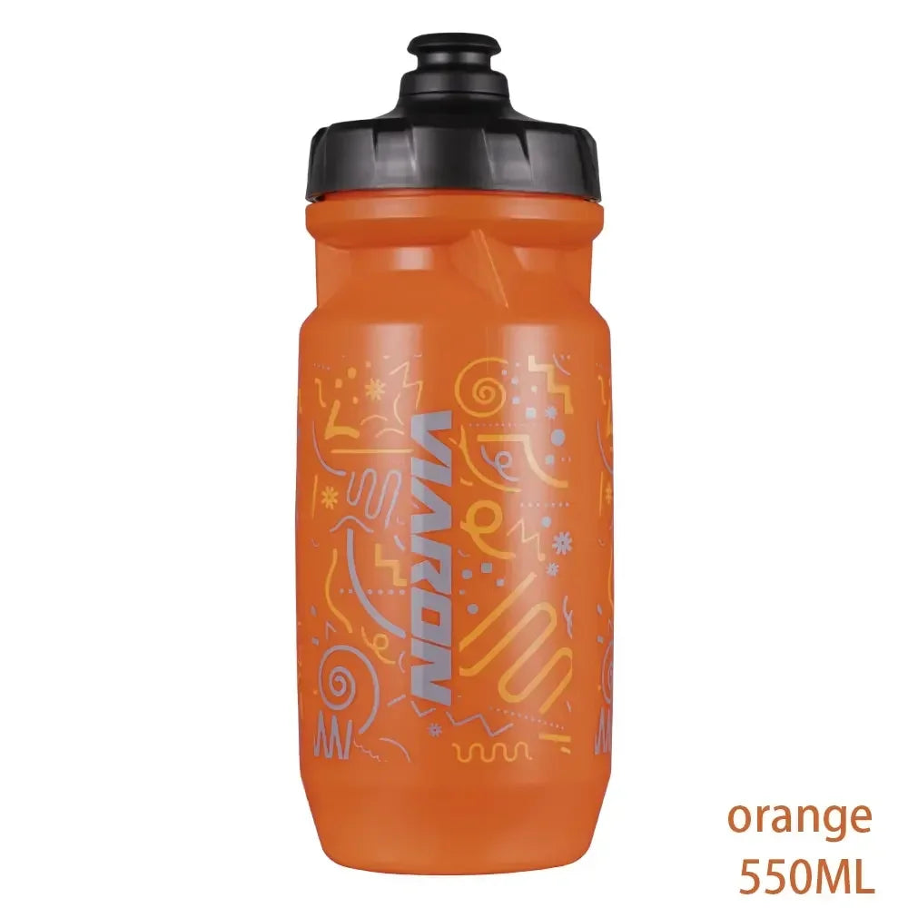 1PC outdoor Sport Fitness Running Riding Kettle Bike Bottle 550ML Bicycle Water Bottle Lightweight Portable Leak Proof Drinking