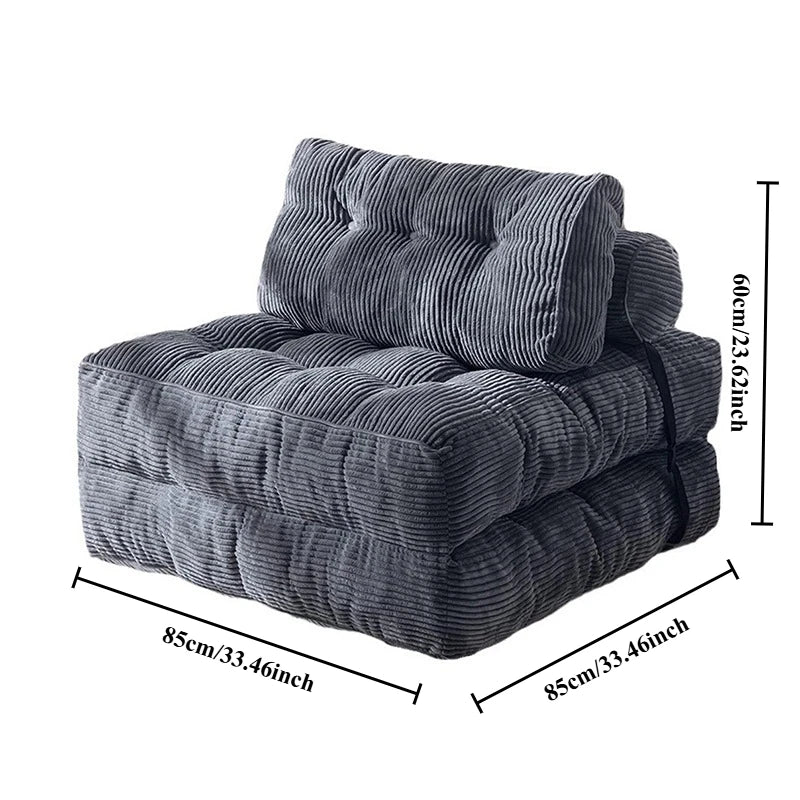 Modern Living Room Sofas Simple Relaxing Foldable Sofa Multifunction Lazy Sofa Beds Luxury Aesthetic Designer Home Furniture