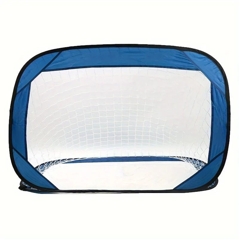 1-Set Portable Soccer Goal Indoor and Outdoor Training - Complete Beach Soccer Net and Football Training Equipment