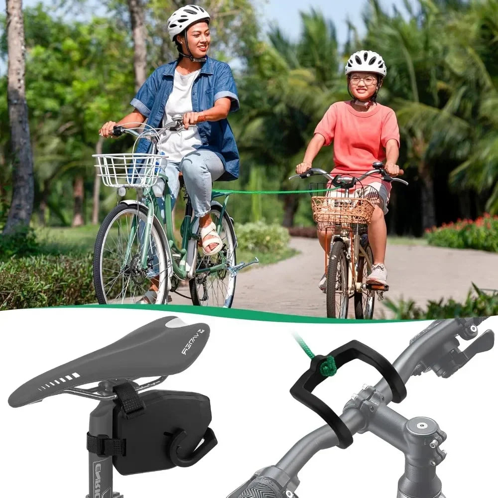 News Portable Tow Rope MTB Road Bike Outdoor Convenient Traction Equipment for Adults Kids Parent-Child Bicycle Outsports Good