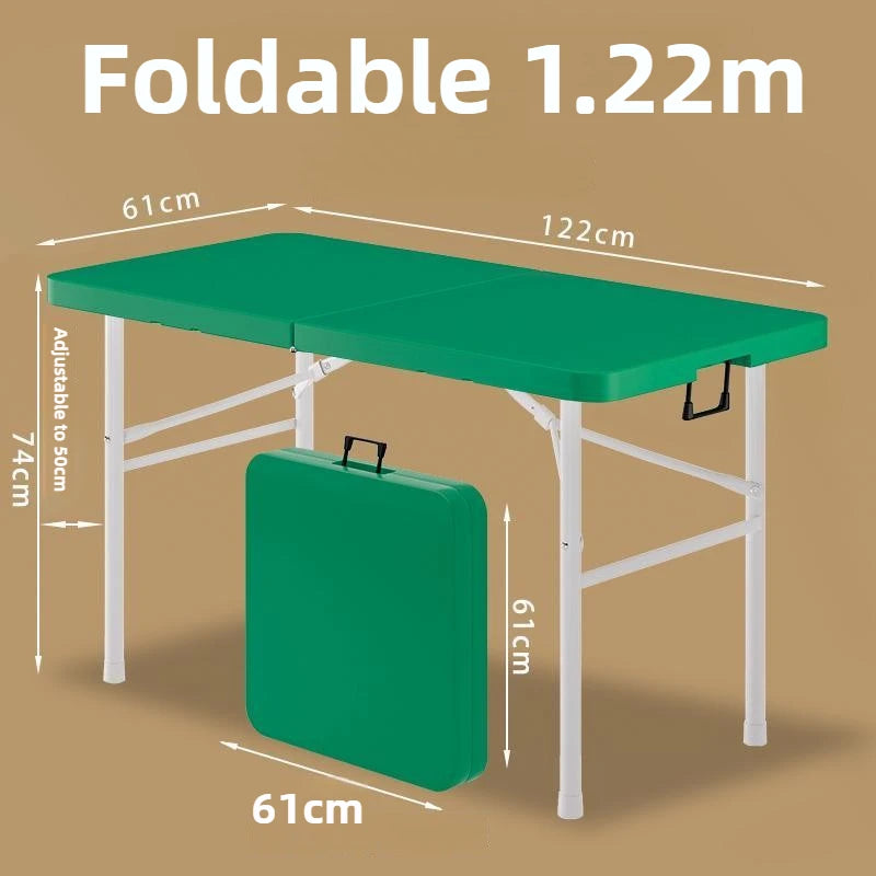 Foldable Dining Table Portable Home Dining Table Outdoor Stall Student Desk Easy To Store Multifunctional Dining Room Furniture