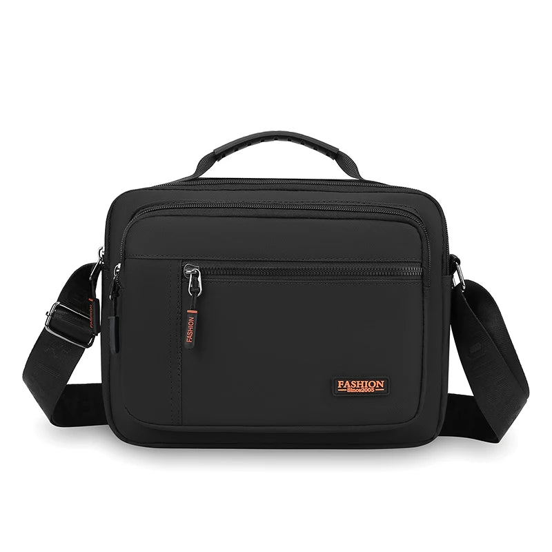New Men's Single-Shoulder Bag - High-End Business Crossbody Bag With Simple And Versatile Design For All Occasions