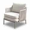 Garden Outdoor Furniture Garden Sofa Stainless Steel Frame Rattan Sofa Set