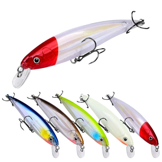 Fish Bait Floating in Water, Biomimetic Artificial Plastic Hard Bait, Specialized Lure for Sea Fishing for Giant Objects