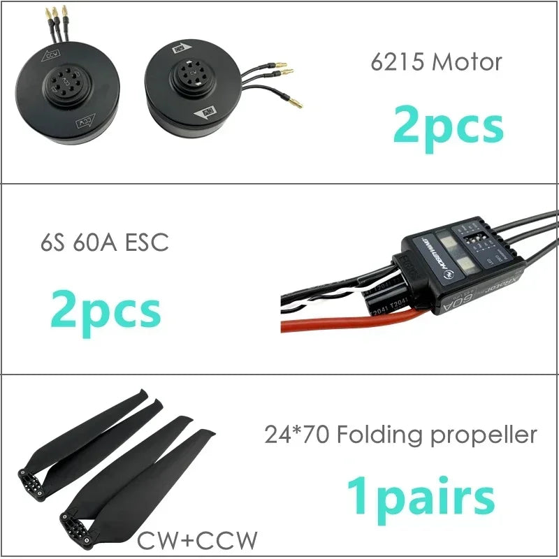 FOR  DIY 5L 5kg Agriculture Drone Pesticide spraying drone