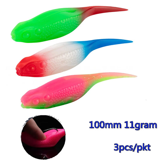 Fishing Lures 3pcs/lot 10cm 11g Floating Soft lures for Pike walking the dog lures Top water lure