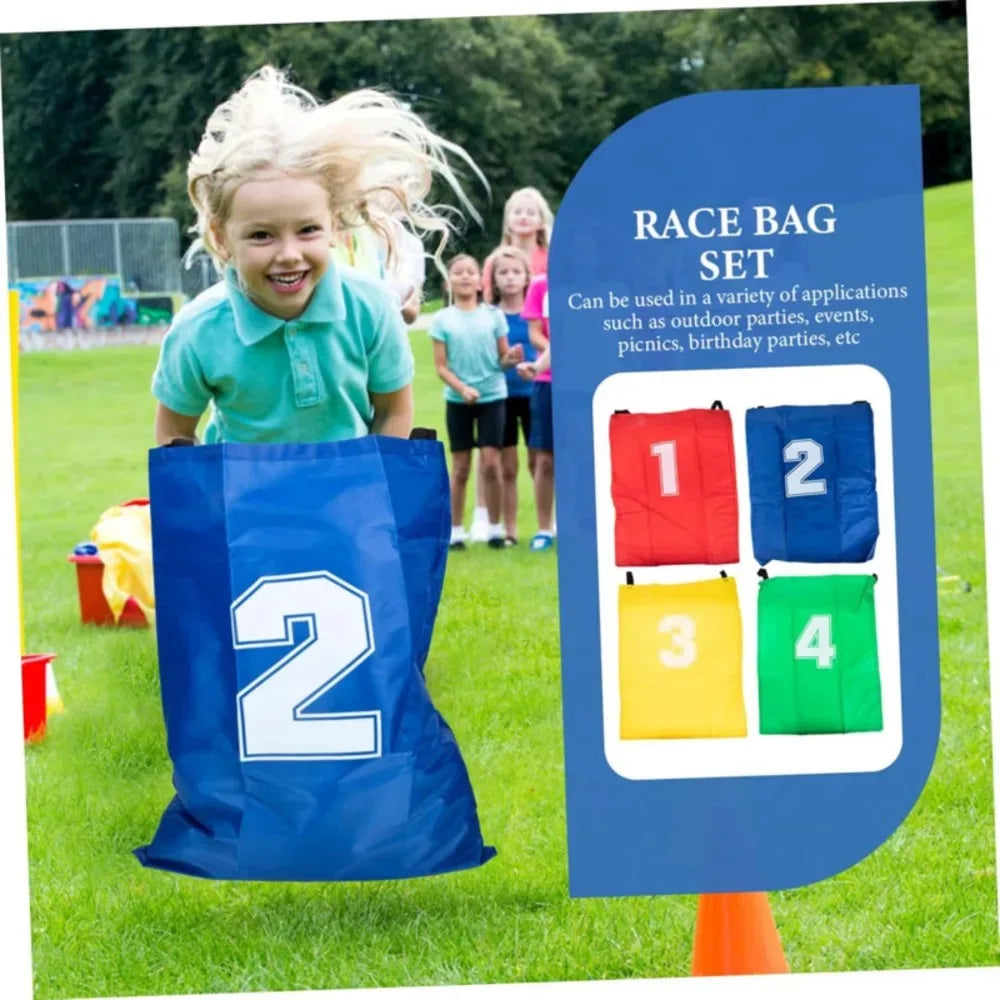 Outdoor Kangaroo Jumping Bags Sack Games for Kids, Parent-Child Interactive Sports Toys, Preschool Physical Training Equipment