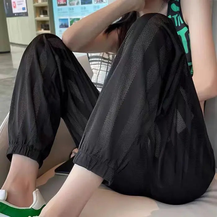 Trousers for Women Sports Womens Pants and Capris Jogging Fitness Clothing Harem Joggers Sweatpants Drawstring Elastic Waist G
