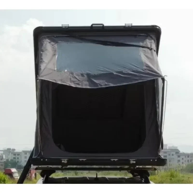 High Quality Custom Hard Shell Roof Top Tent Camper For Car Suv Aluminium Triangle Hard Shell Roof Top Tent