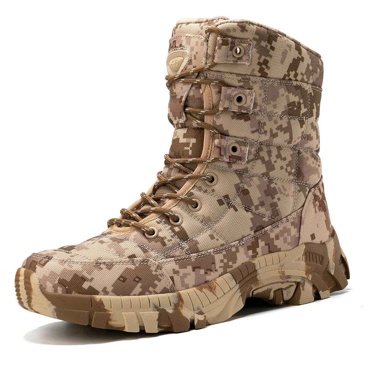 Men Tactical Shoes High Top Hiking Durable  Anti-Slip Outdoor Climbing Trekking Shoe Military Tactical Low Boots Wear-resistant