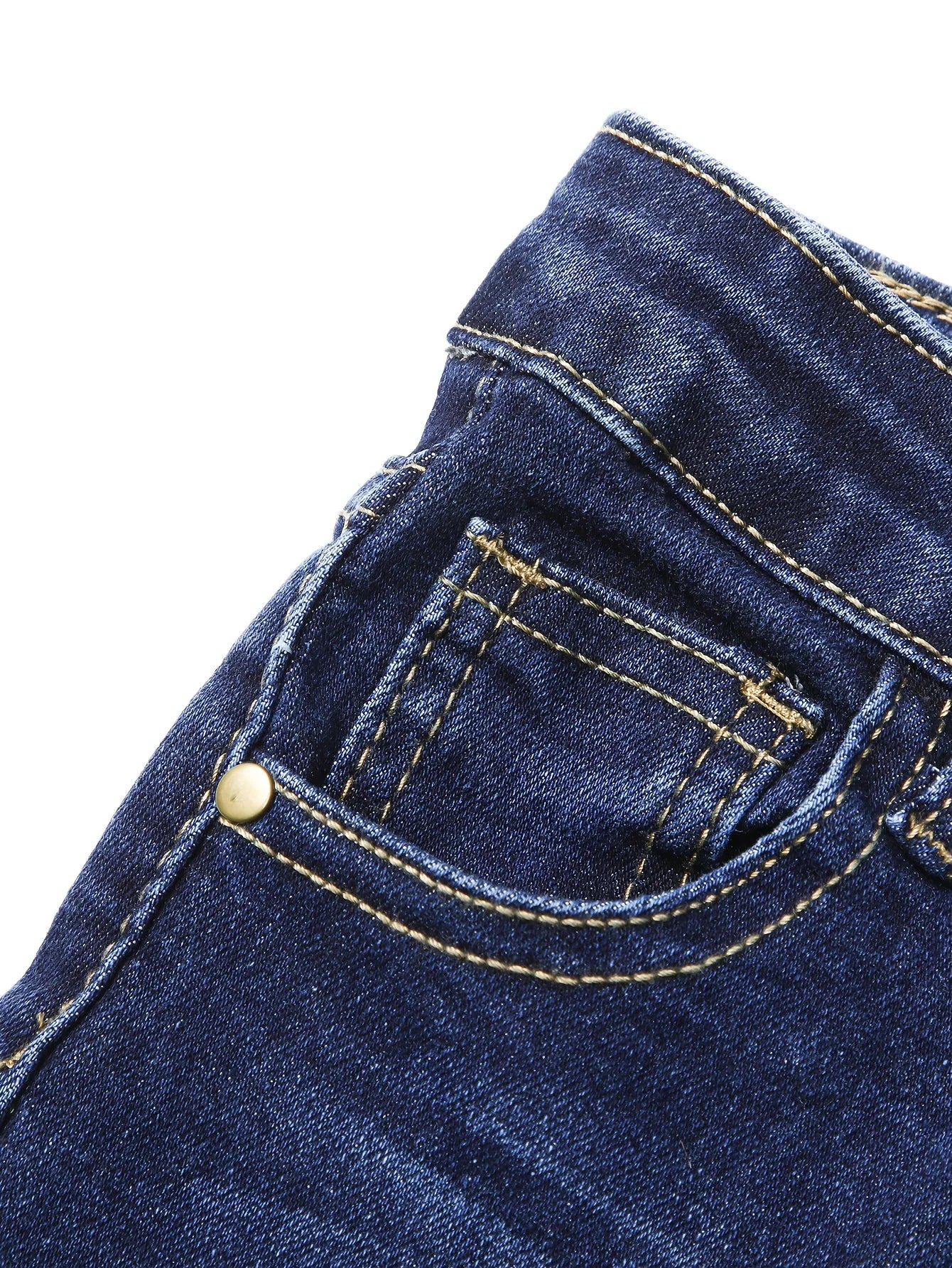 Fashion Boy Jeans Versatile Men's Denim Pants Casual Soft Kids Clothing