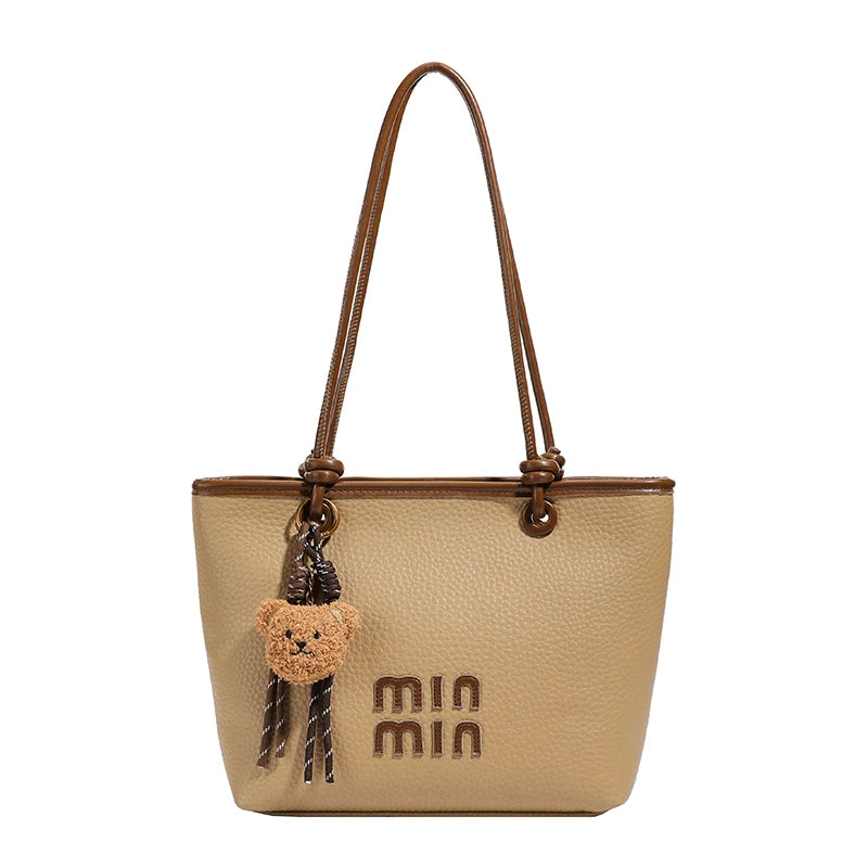 Women's Tote Bag, Versatile and Fashionable, Light Luxury Brand with Niche Design and Elegant Style