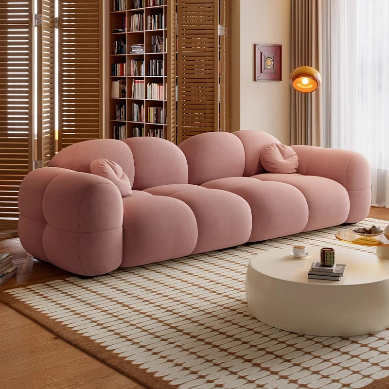Lounge Unique Living Room Sofas Gaming Luxury Recliner Children Sofas Puffs Futon Lazy Clear Minimalist Wood Divano Furniture