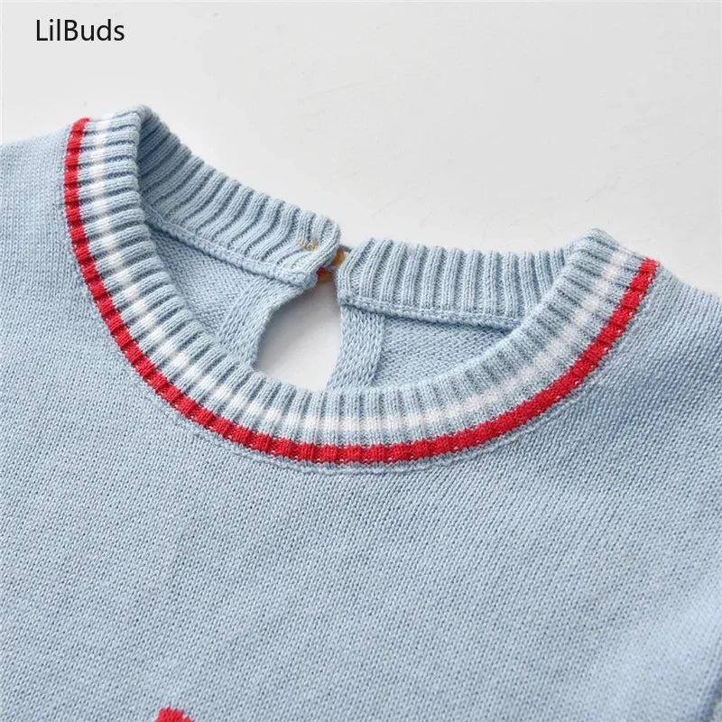 2025 Baby Clothes Infant Boy Knitted Clothing Sets Summer Toddler Shirt Shorts Suit Boys Party Kids Spanish Boutique Costume