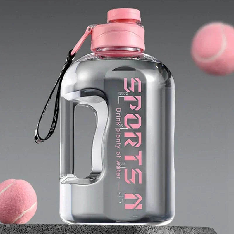 2.7L Fitness Water Bottle Gym Cycling Cup Portable Large Capacity Water Bottle For Fitness Camping Men Water Kettle