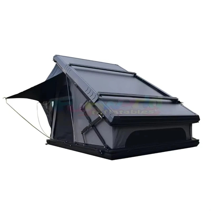 Rooftop Tent Outdoor 1-3Person Aluminum Hard Shell Roof Tent Custom Camping 4x4 Off-road Vehicle Car Hard Shell Pop-up Roof Tent