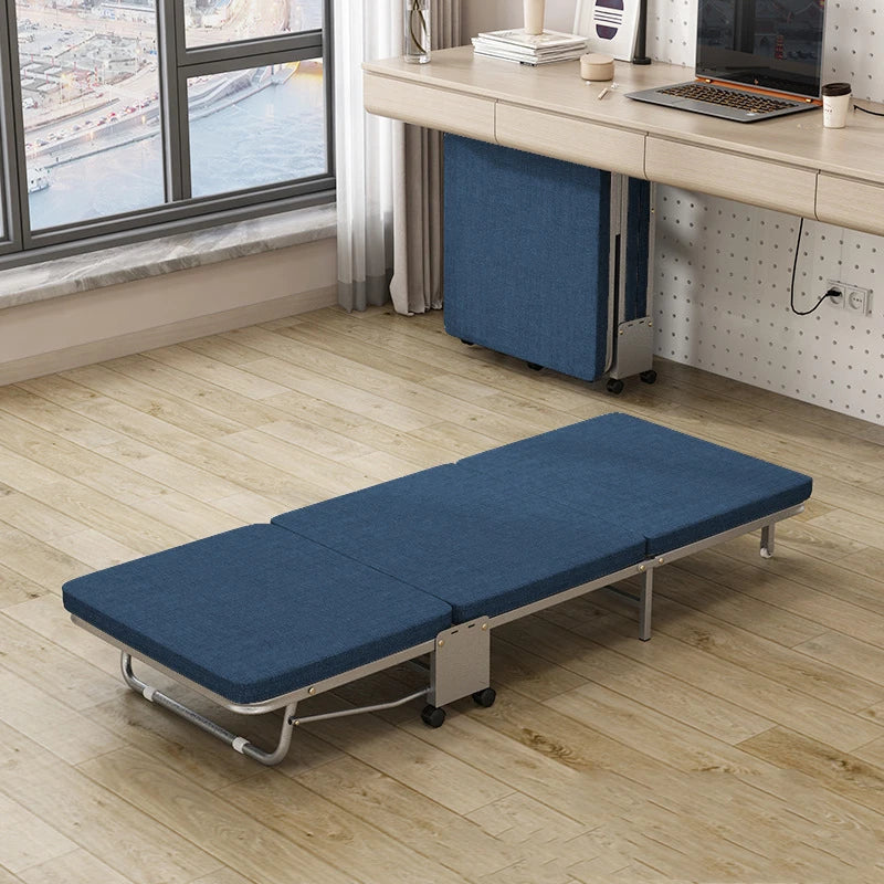 GUIG's New Tri-fold Office Rollaway Bed Single Bed Attendant Bed Siesta Bed Nap Bed Camp Bed Hard Board Bed Hot