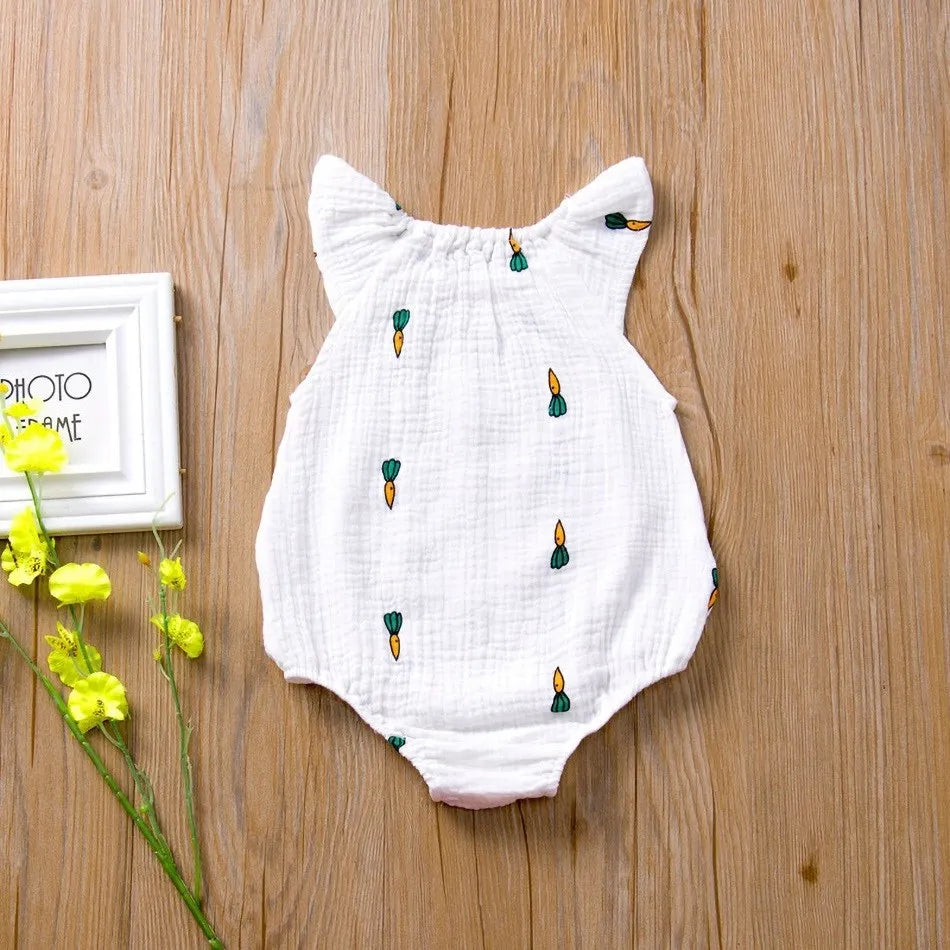 Baby Girl Clothes Infant Kids Romper Summer Newborn Little Girls Bodysuit New Born Pajamas Onesie Children Clothing For Babies