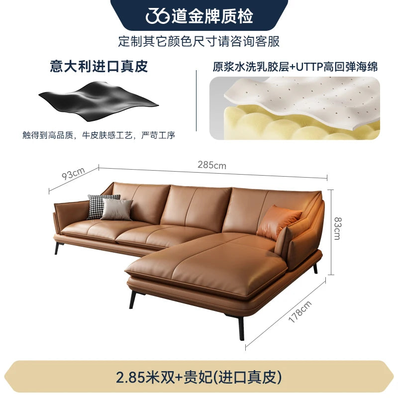 Foot Stool Double Living Room Sofas Europe Waterproof Recliner Arm Sofa Luxury Frame Oturma Odası Kanepeleri Home Decoration