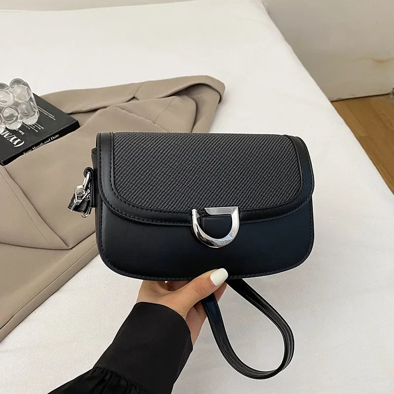 Women's Underarm Bag 2025New Trendy Shoulder Purse Vintage Casual Small Square Crossbody Stylish Versatile Handbag