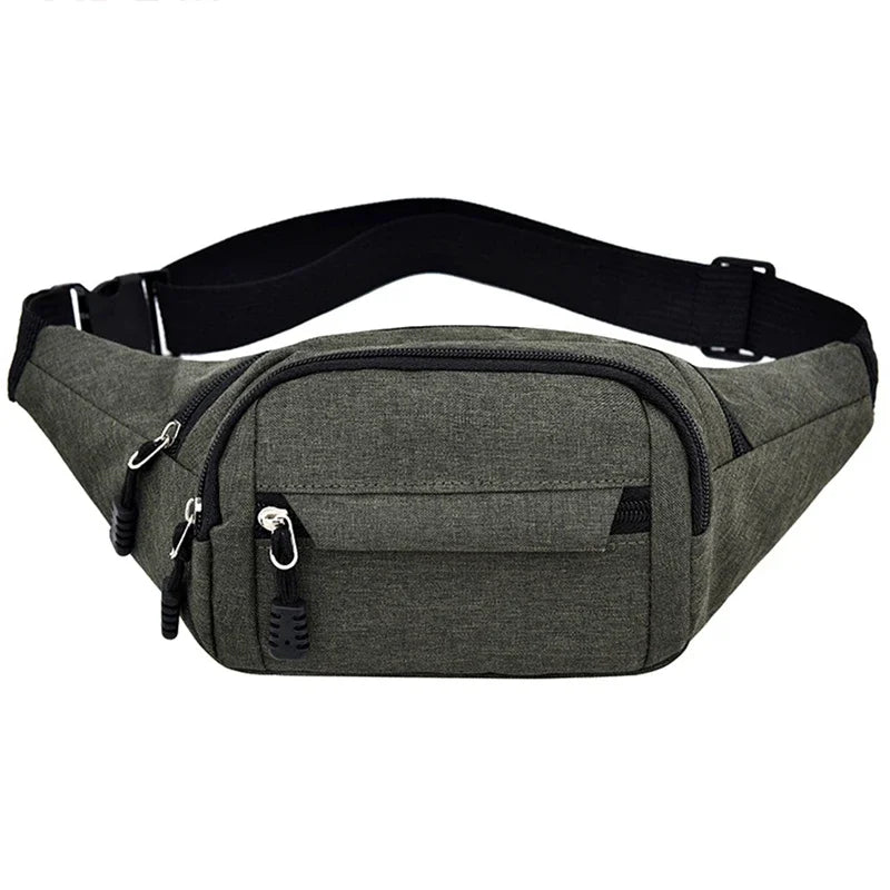 Mobile Waist Bag for Men Women Multifunctional Large Capacity Belt Bag Anti Splash Wear-resistant Construction Site Pochete