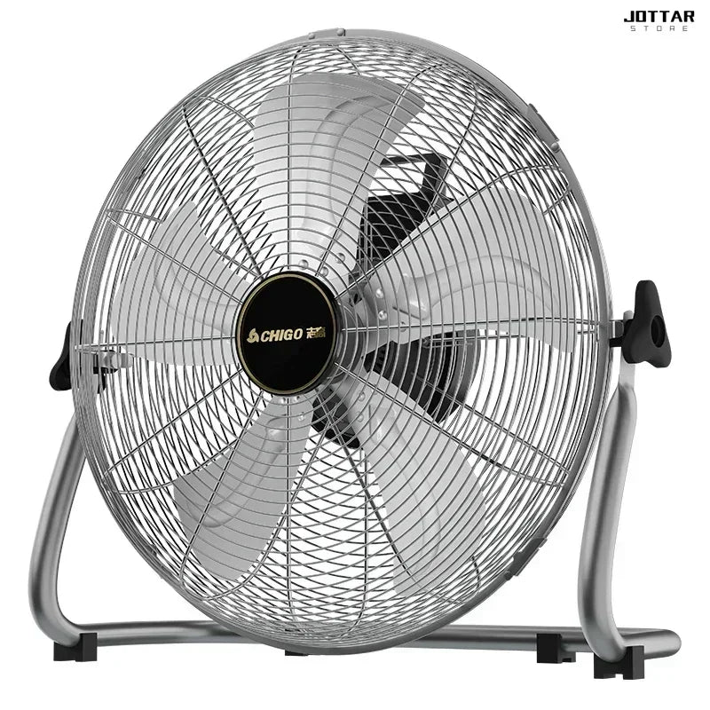 New electric fan. Powerful. Floor fan. Industrial high wind. Household. Living room. Sitting climbing fan. Desktop.