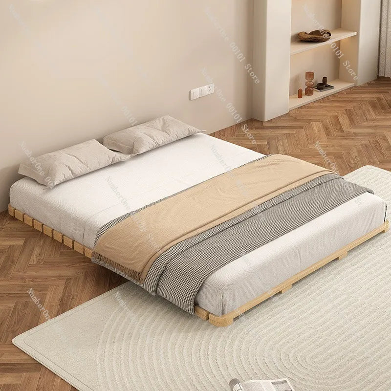 Thickened Hard Bed Board for Solid Wood Floor Bed, Breathable Anti-moisture Tatami Frame for Foldable Floor Beds