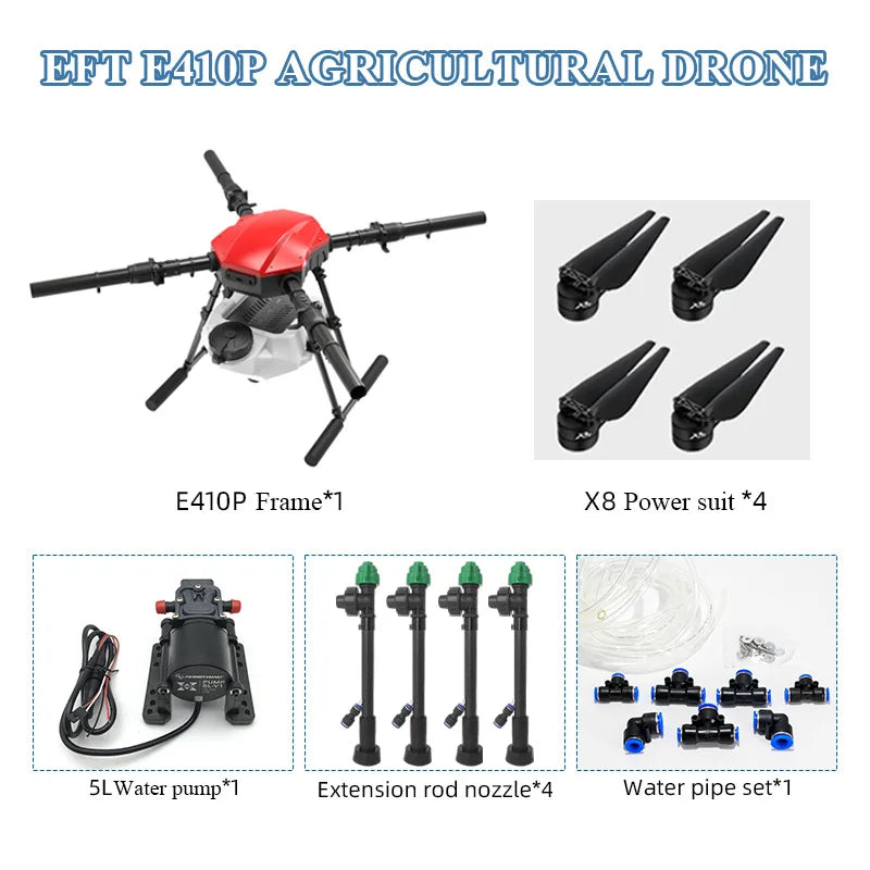 High quality  E416P16kg payload drone AgriculturalDroneProtectionDrone 16L AgricultureElectricSpraying UAV Sprayer dropshipping