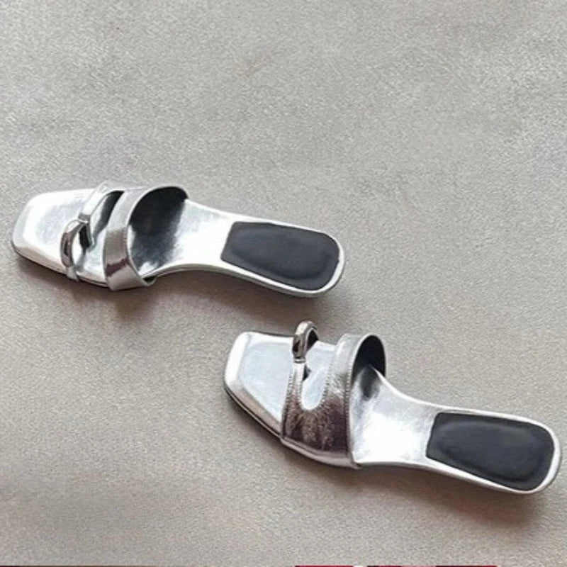 Women Slippers Casual Anti-slip Designer Comfortable Outdoor Sandals Fashion Elegant Flat Shoes Summer New Slides Women Slippers