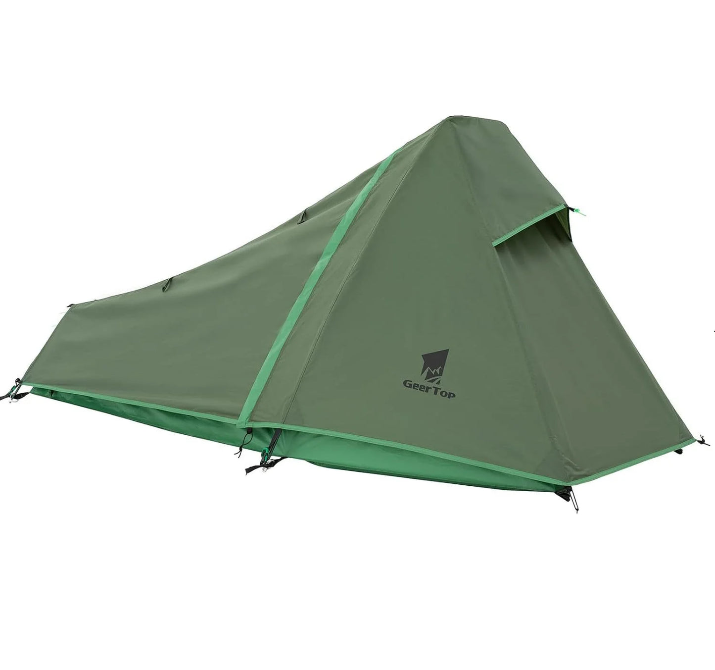 Ultralight One Person Tent Two Layers Outdoor Camping Survival Single Tent