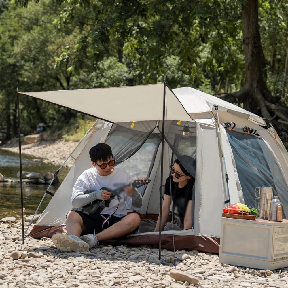 Outdoor Self-driving Travel Camping Tent Automatic Quick-opening Tent Portable Rainproof Sunshine-proof Tent Sunshine Shelter
