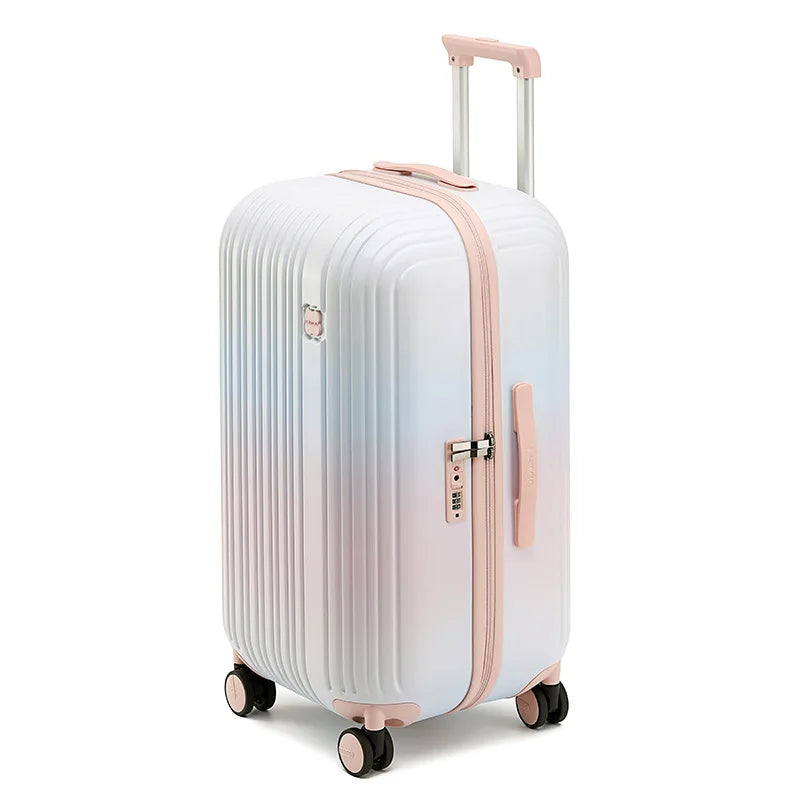 20 Inch Rolling Luggage Case 26 Inch Drop Resistant Suitcase Lightweight Small Password Box Trolley Travel Luggage Gift Box 24