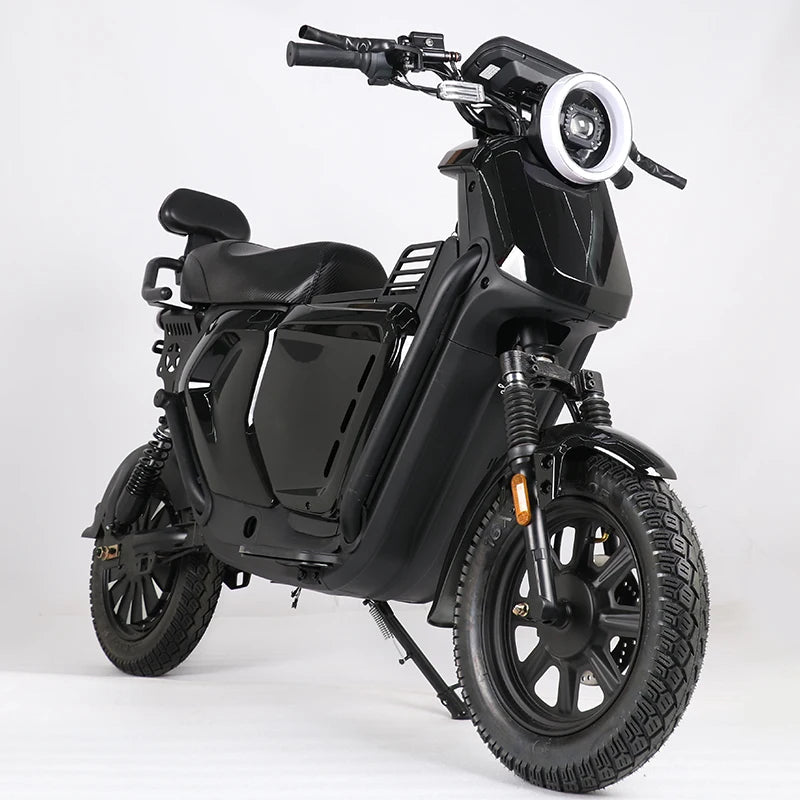 Newest U2 UB 48V 60V 1000W Electric Bike Adults City Scooter 16*3.0 High Speed Long Range Road Electric Bicycle