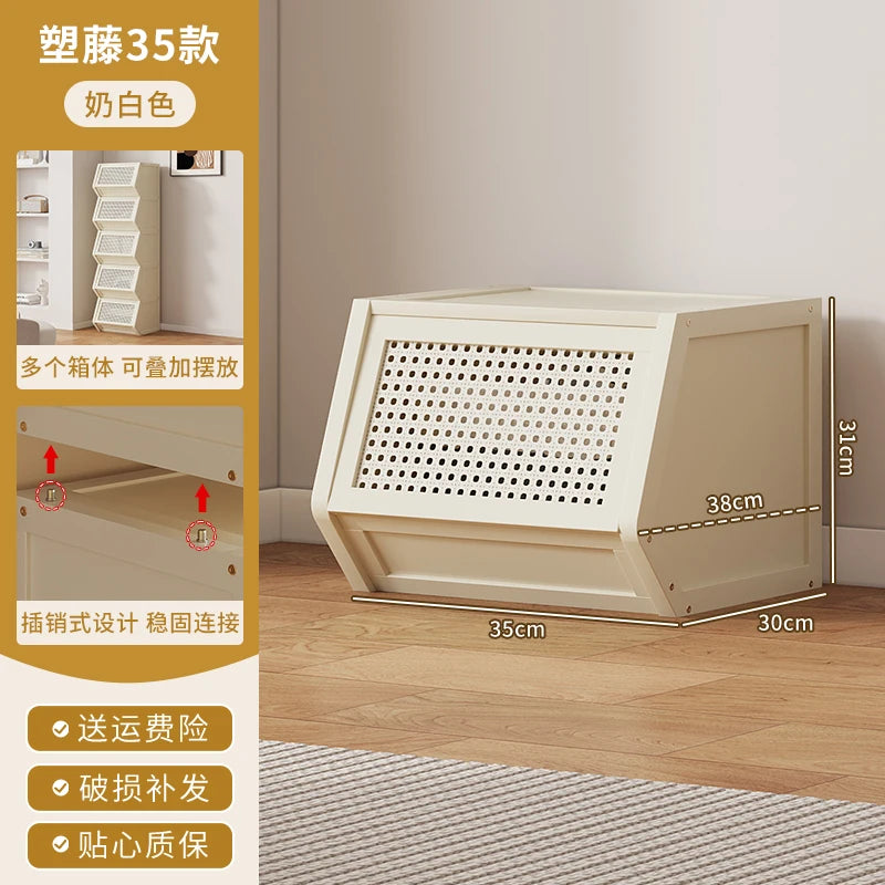 Bookshelf Floor Rack Integrated Wall Storage Bookcase Storage Cabinet Student Home Simple Cabinet