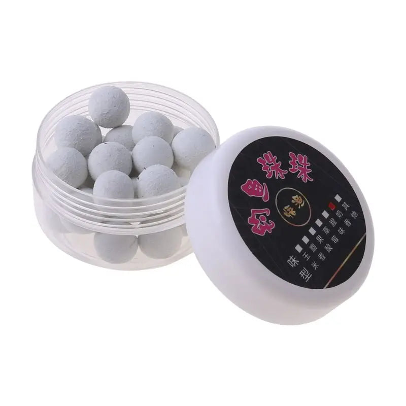 Floating Fishing Lure with Beads, Artificial Baits, Flavor Smell, Carp, 1 Box