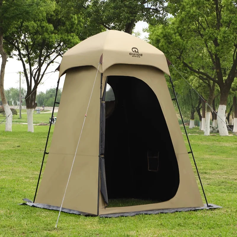 Single Person Large Space Outdoor Bathing Changing To Keep Warm Mobile Public Toilet Portable Waterproof Fishing Tent