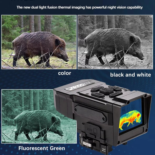 ZIYOUHU NT19 256x192 Hunting Thermal Imaging Monocular Optical Visible Light Hot Detection Fusion Thermal Scope Fot Hunting