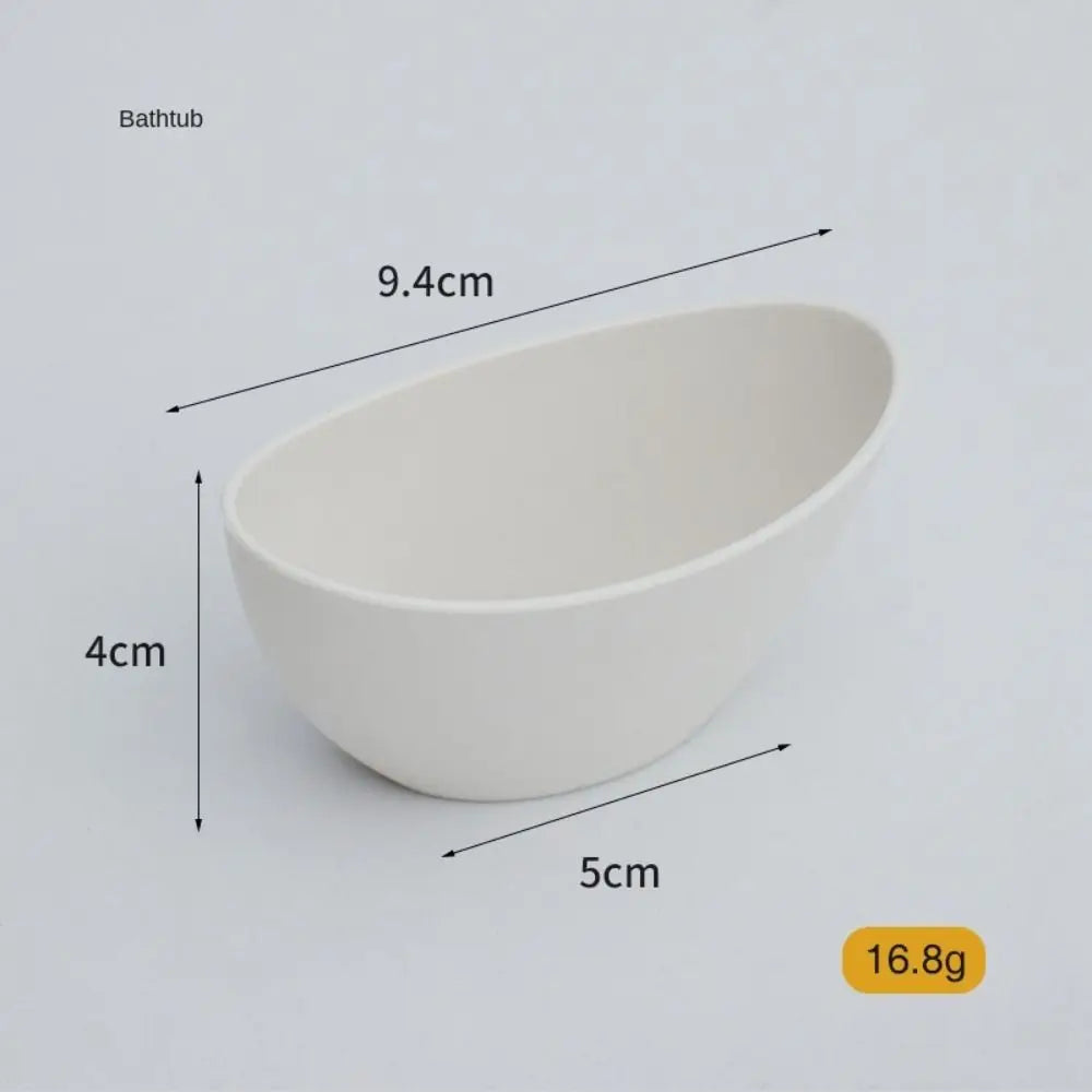 1:12 Dollhouse Simulation Bathroom Toy Simulation White Wash Basin Dollhouse Miniature Bathroom Set Miniature Dollhouse