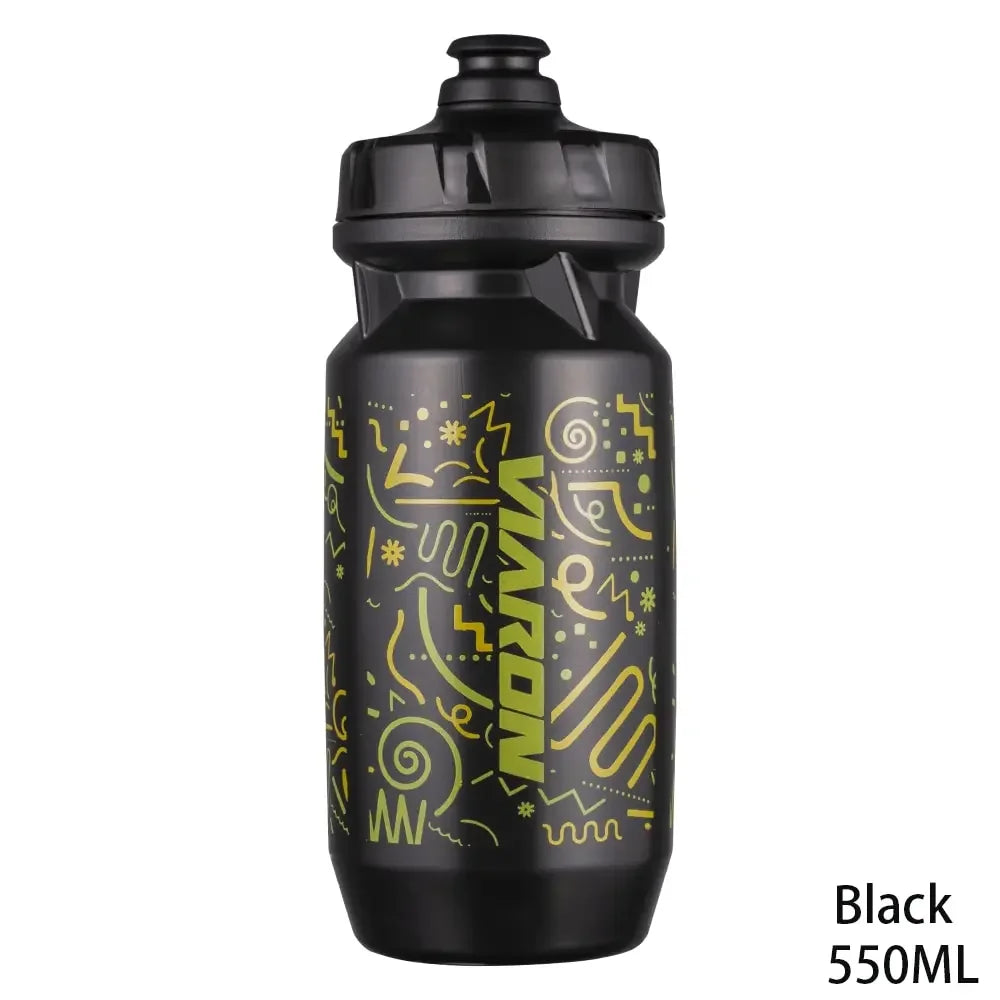 1PC outdoor Sport Fitness Running Riding Kettle Bike Bottle 550ML Bicycle Water Bottle Lightweight Portable Leak Proof Drinking