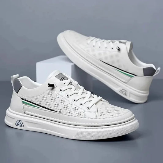 Men' Casual Sneakers Walking Shoes Lightweight Breathable Foam Non-slip Durable Sole Comfortable Footbed Breathable Soft Lining
