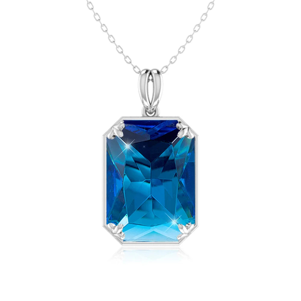 585 Gold Plated Pendants and Necklaces Real Solid 925 Sterling Silver Woman Pendants for Fine Jewelry