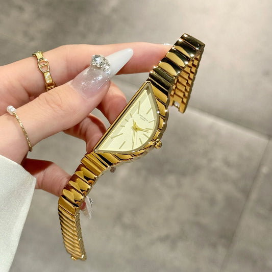 Women's Watch Light Luxury Semicircular Irregular Design Light Luxury Niche High-end Small Ladies Watch