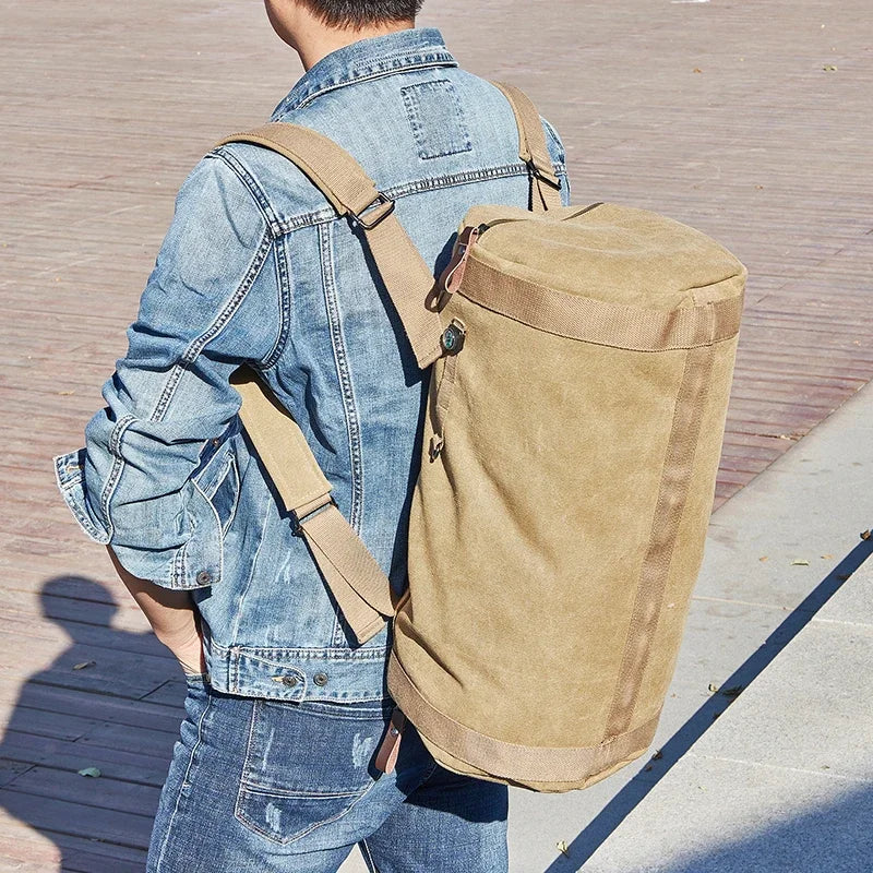 Canvas Travel Bag Men Handbags Male Designer Large Capacity Leisure Shoulder Bags Man Multifunction Mountaineering duffle bag 가방